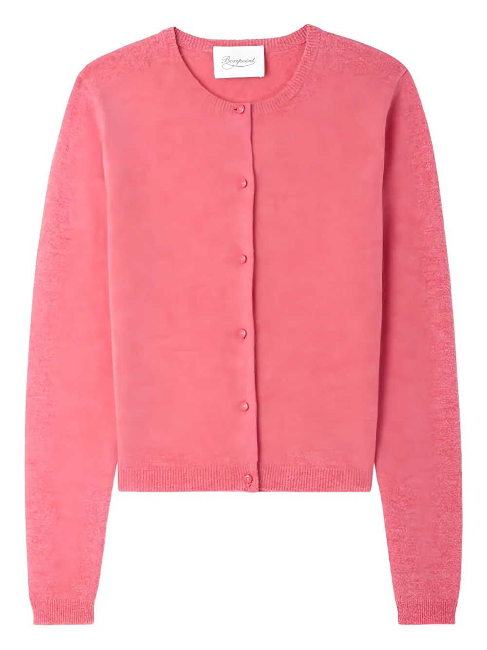 Bonpoint button-front cashmere cardigan | Pink | Image 1