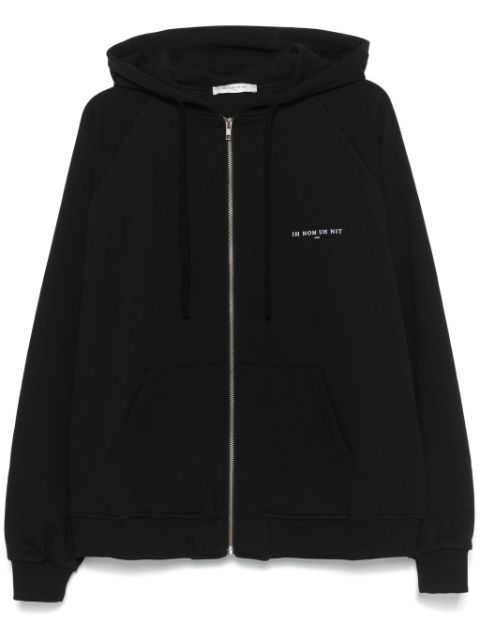 Ih Nom Uh Nit palm-print zip hoodie