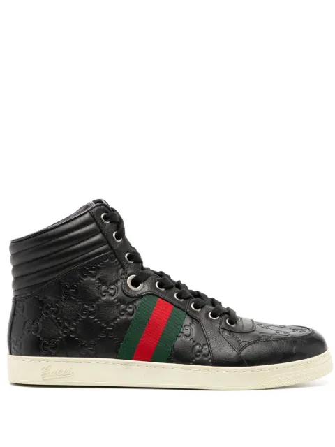 Chaussure gucci homme montante best sale