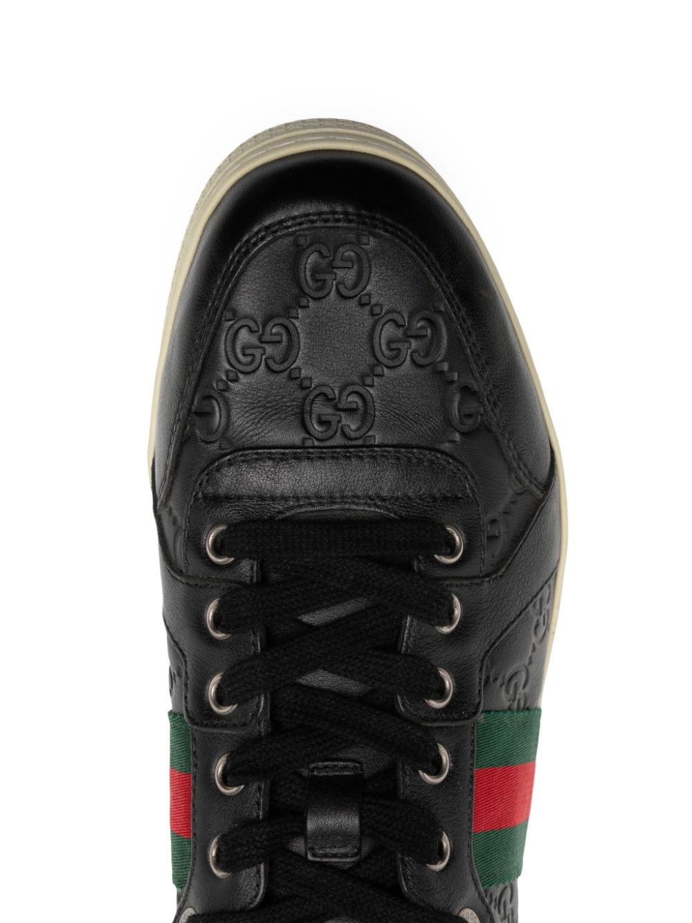 All black gucci high tops online