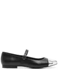 ALOHAS two-tone ballerina shoes - Black