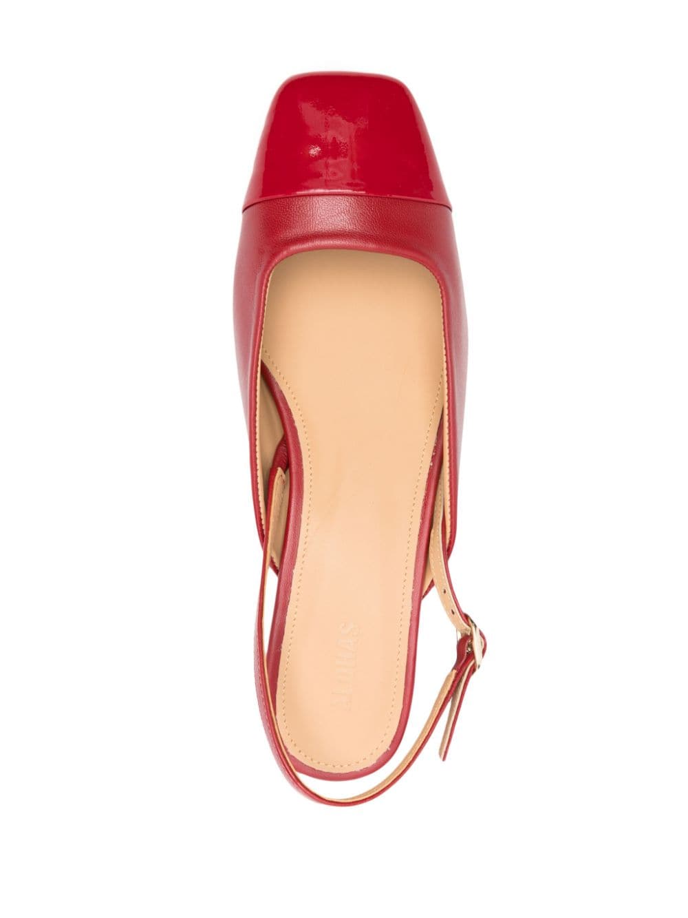 Shop Alohas 50mm Lindy Bliss Pumps In Red