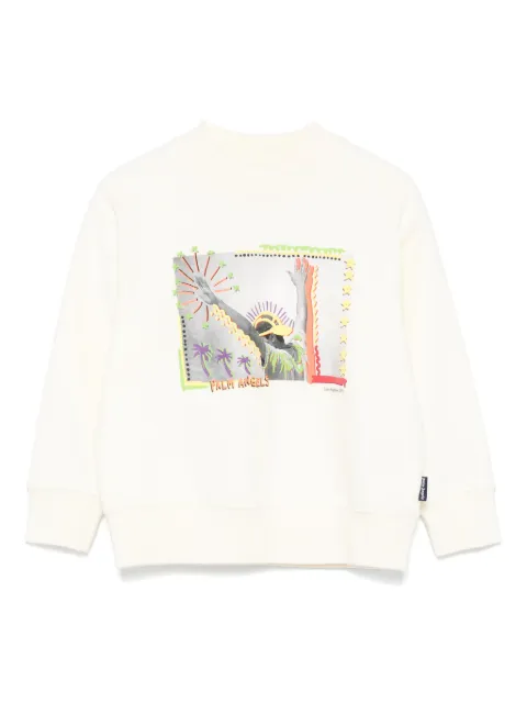 Palm Angels Kids graphic-print sweatshirt