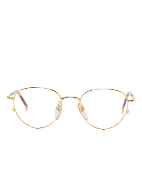 Lunettes de vue à monture ronde - Jean Paul Gaultier Pre-Owned - Modalova