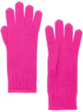 Chinti & Parker knitted gloves - Pink