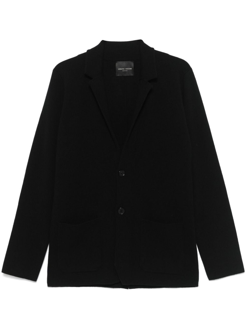 Roberto Collina knitted blazer - Schwarz