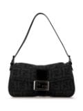 Fendi Pre-Owned 2000-2010 Zucca Wool uette shoulder bag - Grey