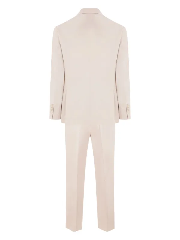 Brunello Cucinelli single-breasted Suit | Neutrals | FARFETCH