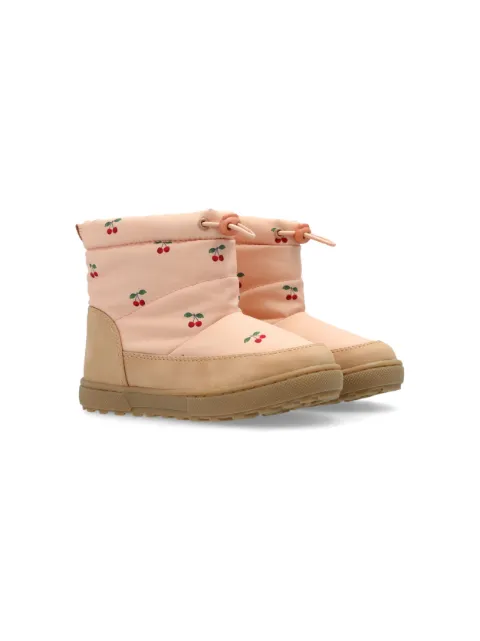 Konges Sløjd botas con estampado de cerezas