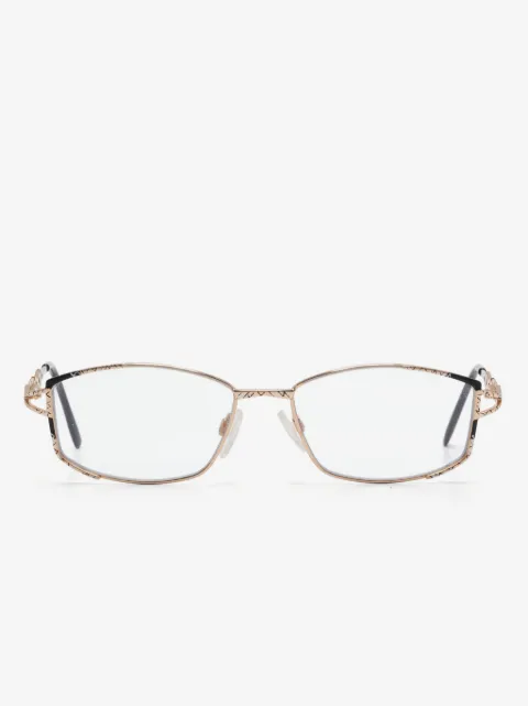 Cazal rectangle-frame glasses
