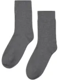 Chinti & Parker decorative-stitching socks - Grey