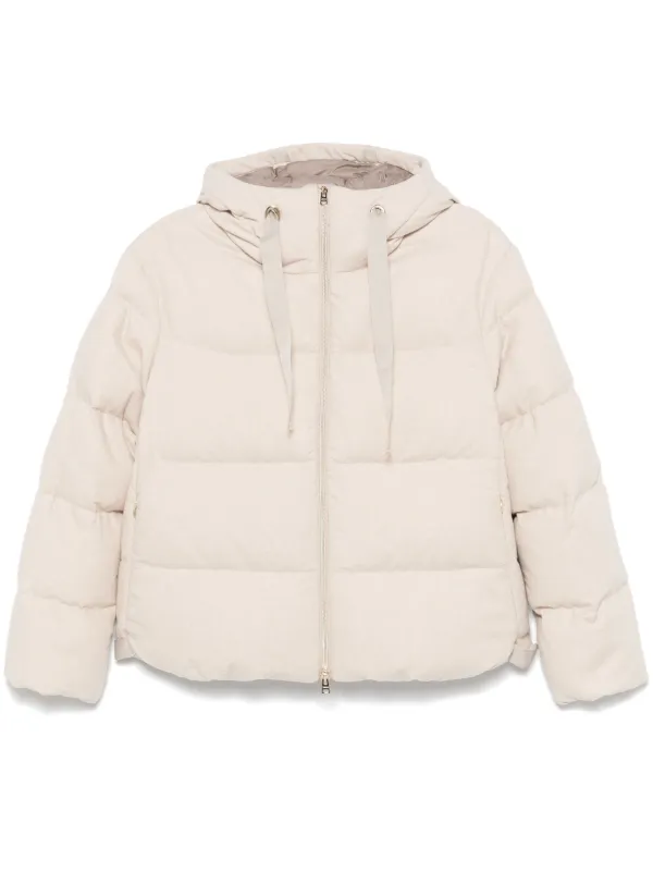 【HERNO】パデット ジャケット Herno パデッドジャケット | ニュートラル | FARFETCH JP