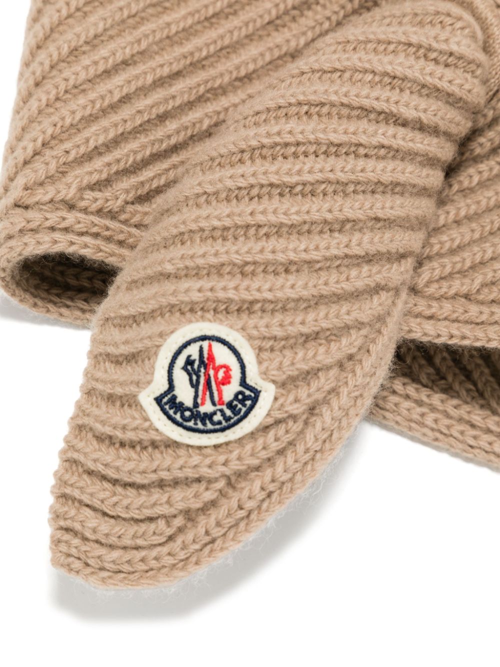 Moncler Gebreide sjaal - Beige