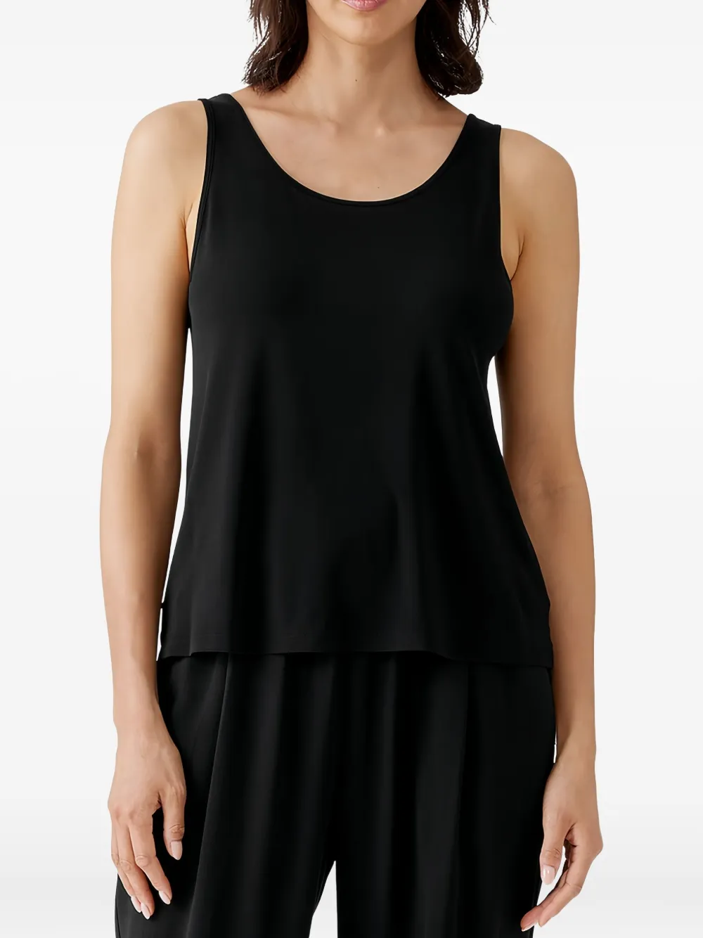 Eileen Fisher Trägershirt Mit U-ausschnitt In Black