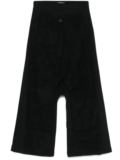 Rundholz drop-crotch trousers