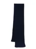 John Smedley Stark scarf - Blue