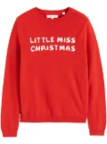 Chinti & Parker Little Miss Christmas sweater - Red