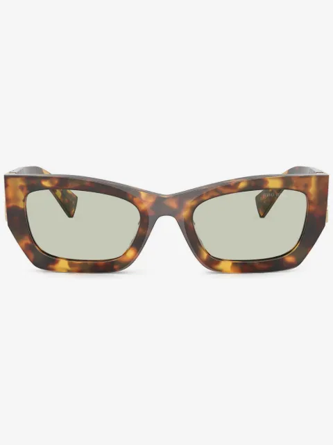 Miu Miu Eyewear logo-lettering sunglasses