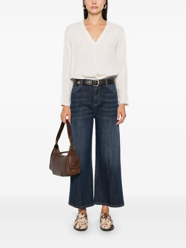 ワンピなど最旬ア！ | Jeans wide-leg Kaos Blue FARFETCH | パンツ