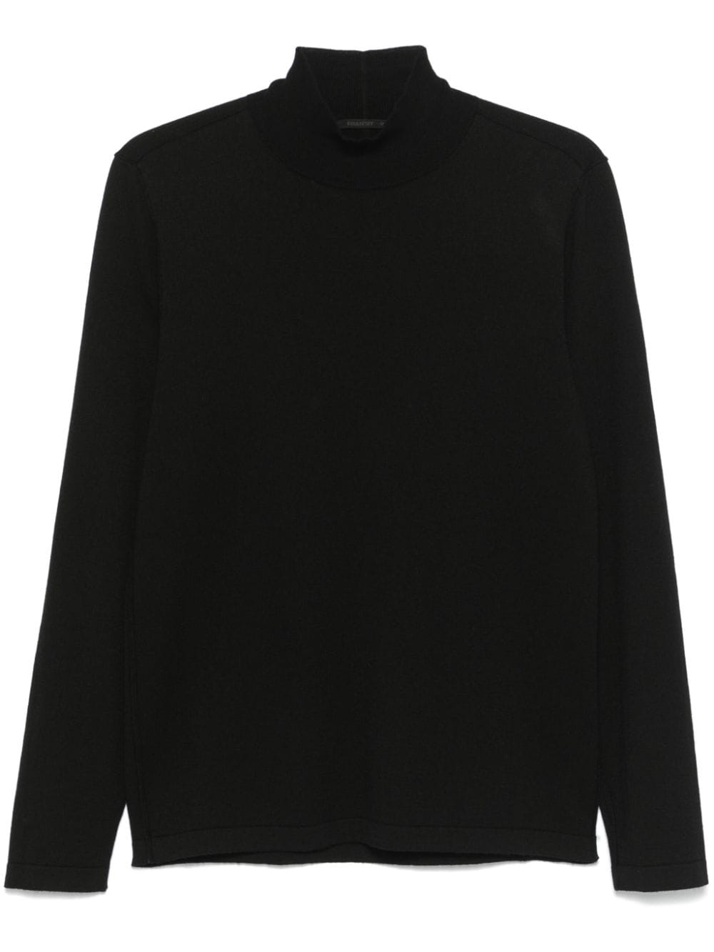 Shop Transit Mock-neck Sweater In Black