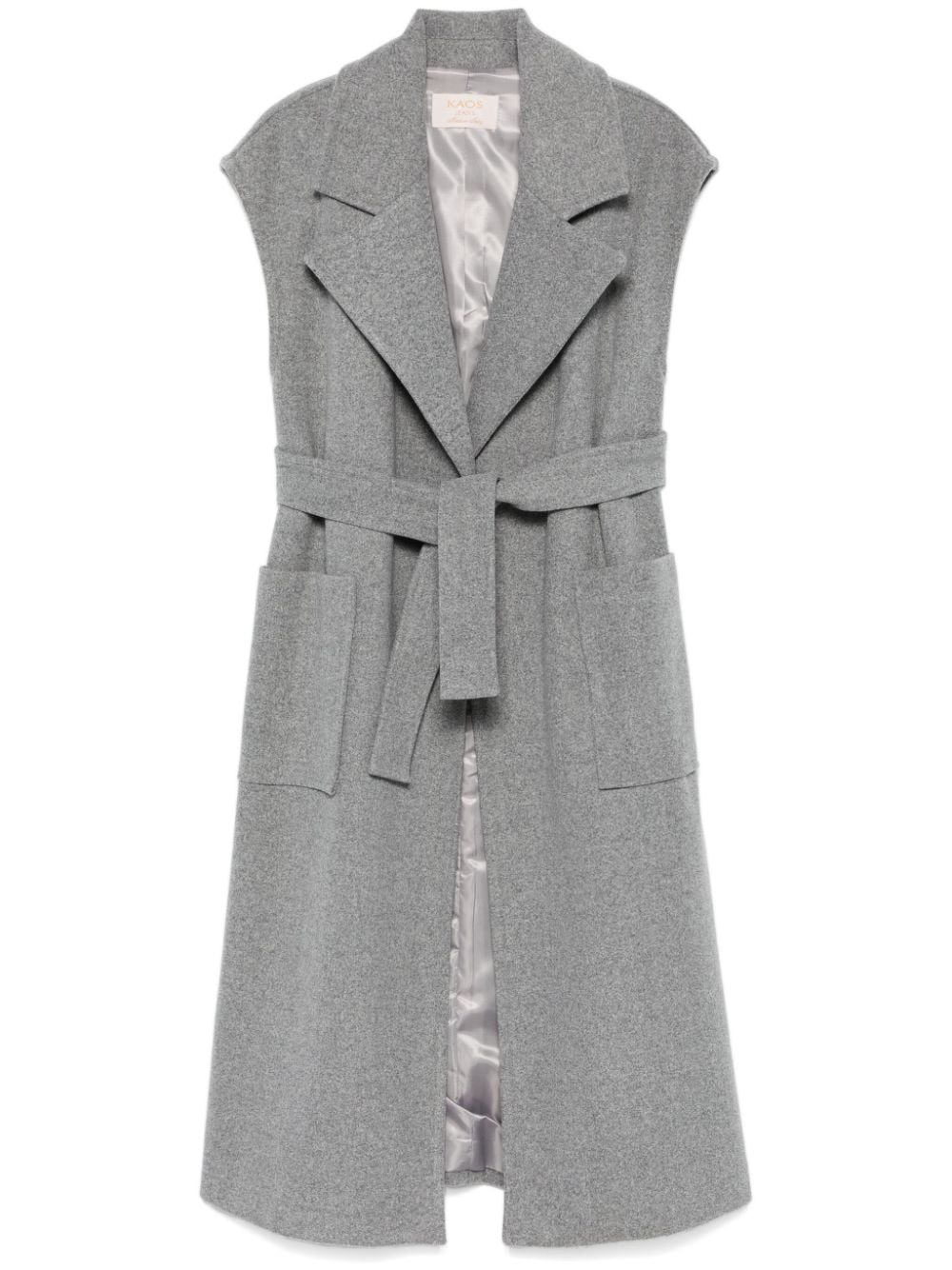 sleeveless coat