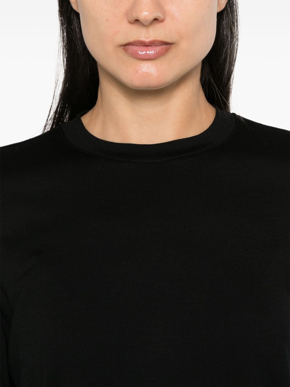 Shop Rohe Wool T-shirt In Black