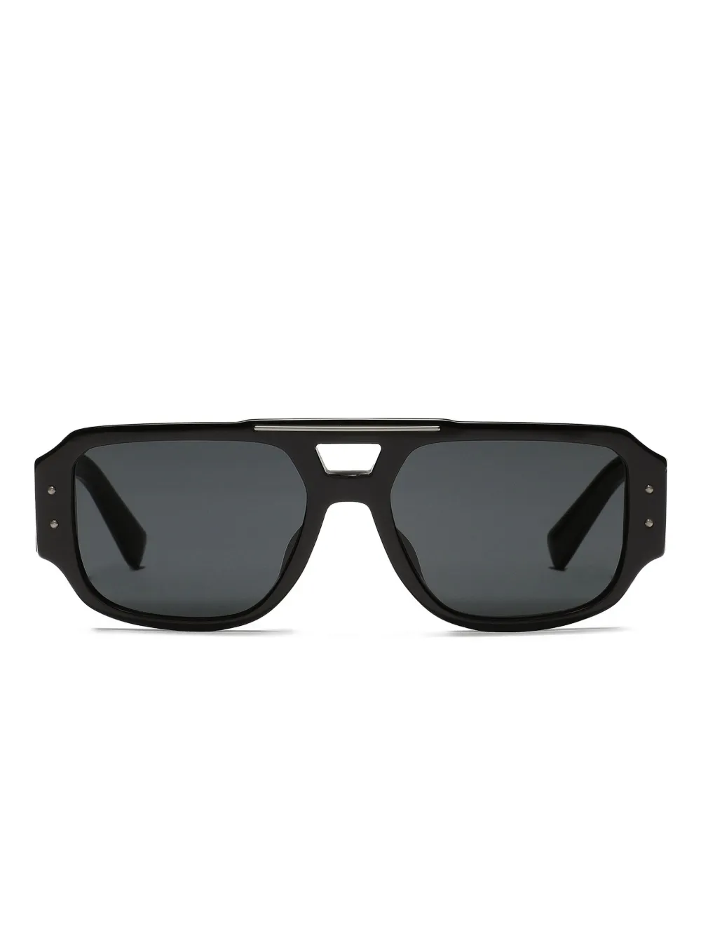 Dolce & Gabbana Eyewear DNA pilot-frame sunglasses - Nero
