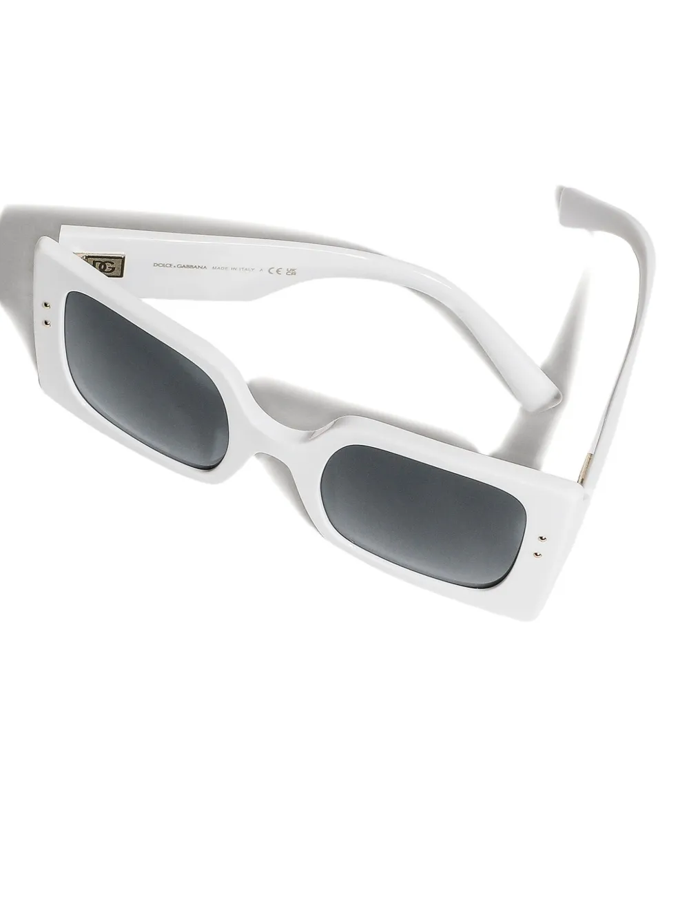 Dolce & Gabbana Square-frame Sunglasses In White