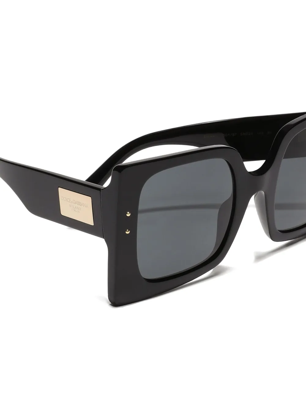 Dolce & Gabbana Square-frame Sunglasses In Black