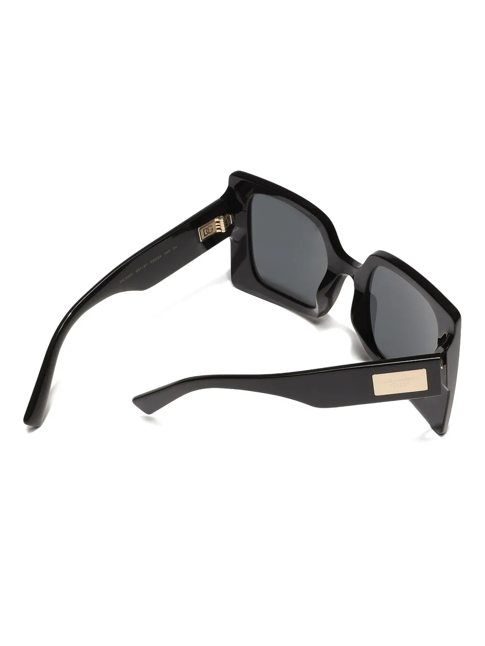 Dolce & Gabbana Square-frame Sunglasses In Black