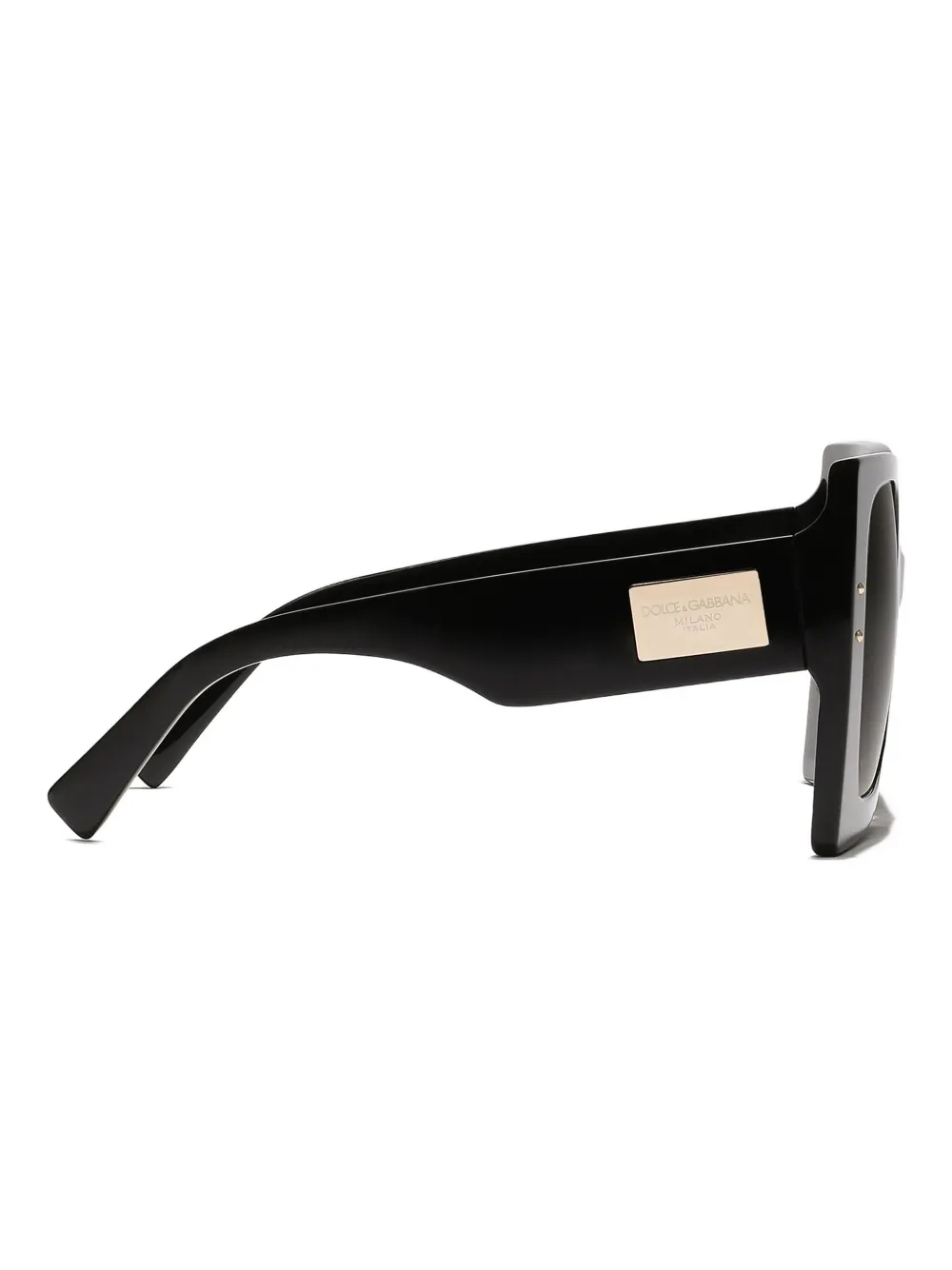 Dolce & Gabbana Square-frame Sunglasses In Black
