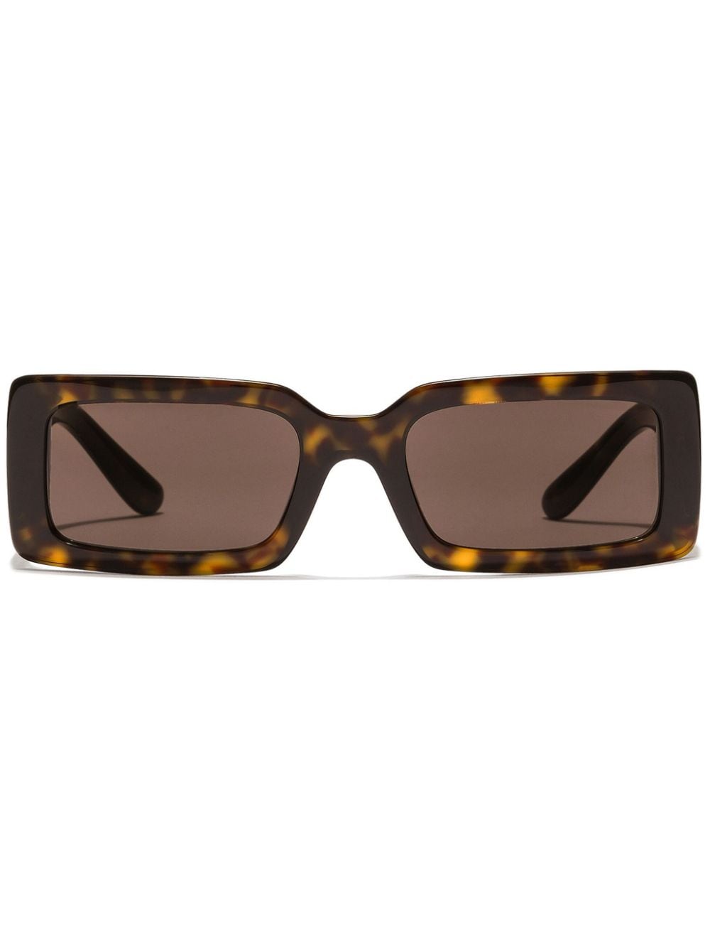 Dolce & Gabbana Eyewear DNA zonnebril met vierkant montuur Bruin