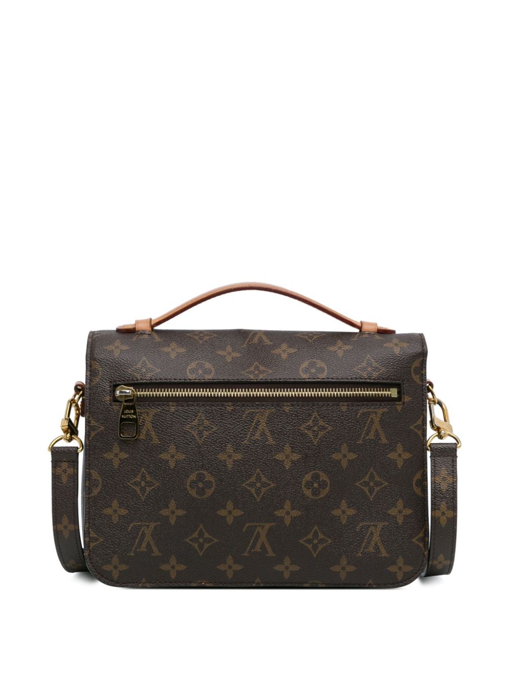 Louis Vuitton Pre-Owned 2020 Monogram Pochette Metis satchel - Bruin