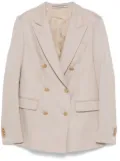 Tagliatore double-breasted blazer - Neutrals