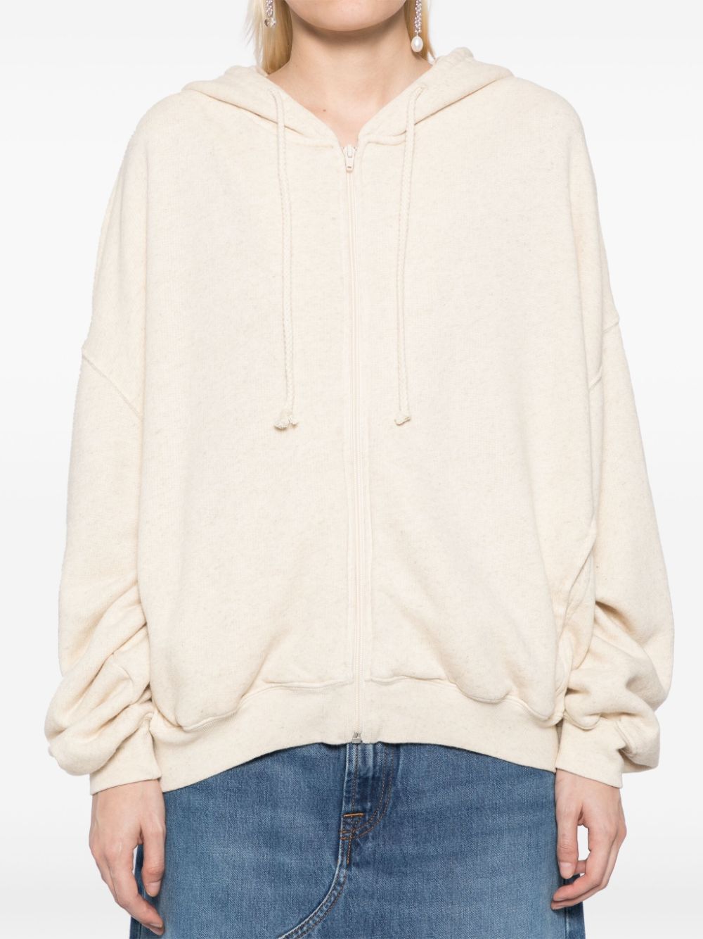 Shop American Vintage Itonay Hoodie In Neutrals