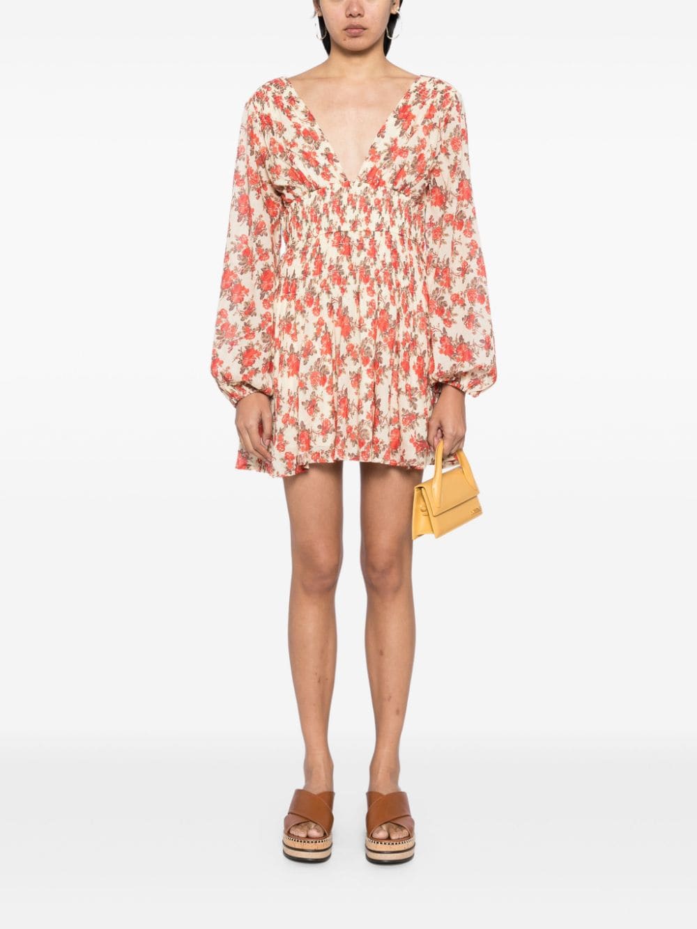 Free People Keep You mini-jurk - Beige