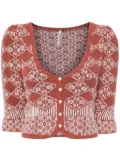 Free People floral cardigan - Pink