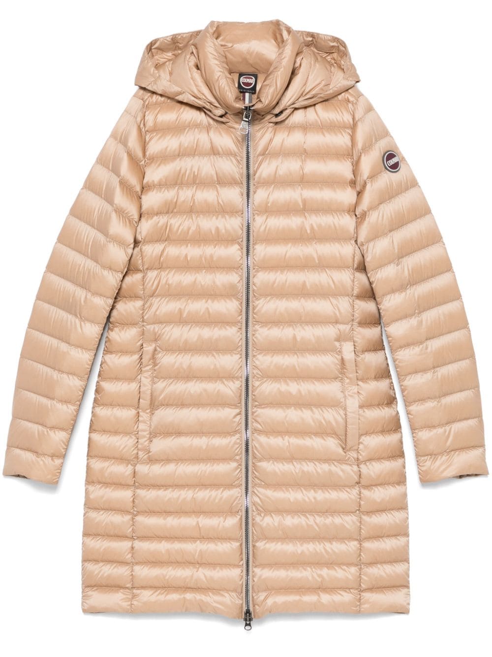 Shop Colmar Detachable-hood Puffer Coat In Brown