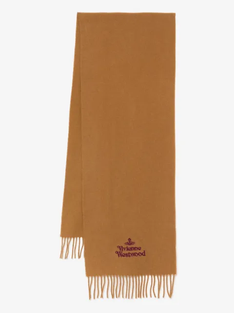Vivienne Westwood embroidered scarf