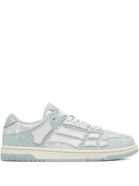AMIRI crystal-embellished skeleton sneakers