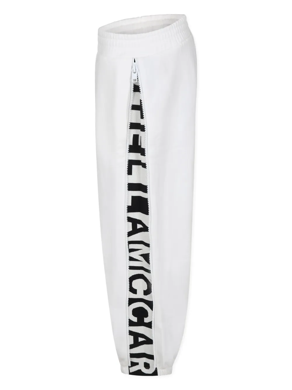 Stella McCartney Kids Trainingsbroek met elastische taille Wit