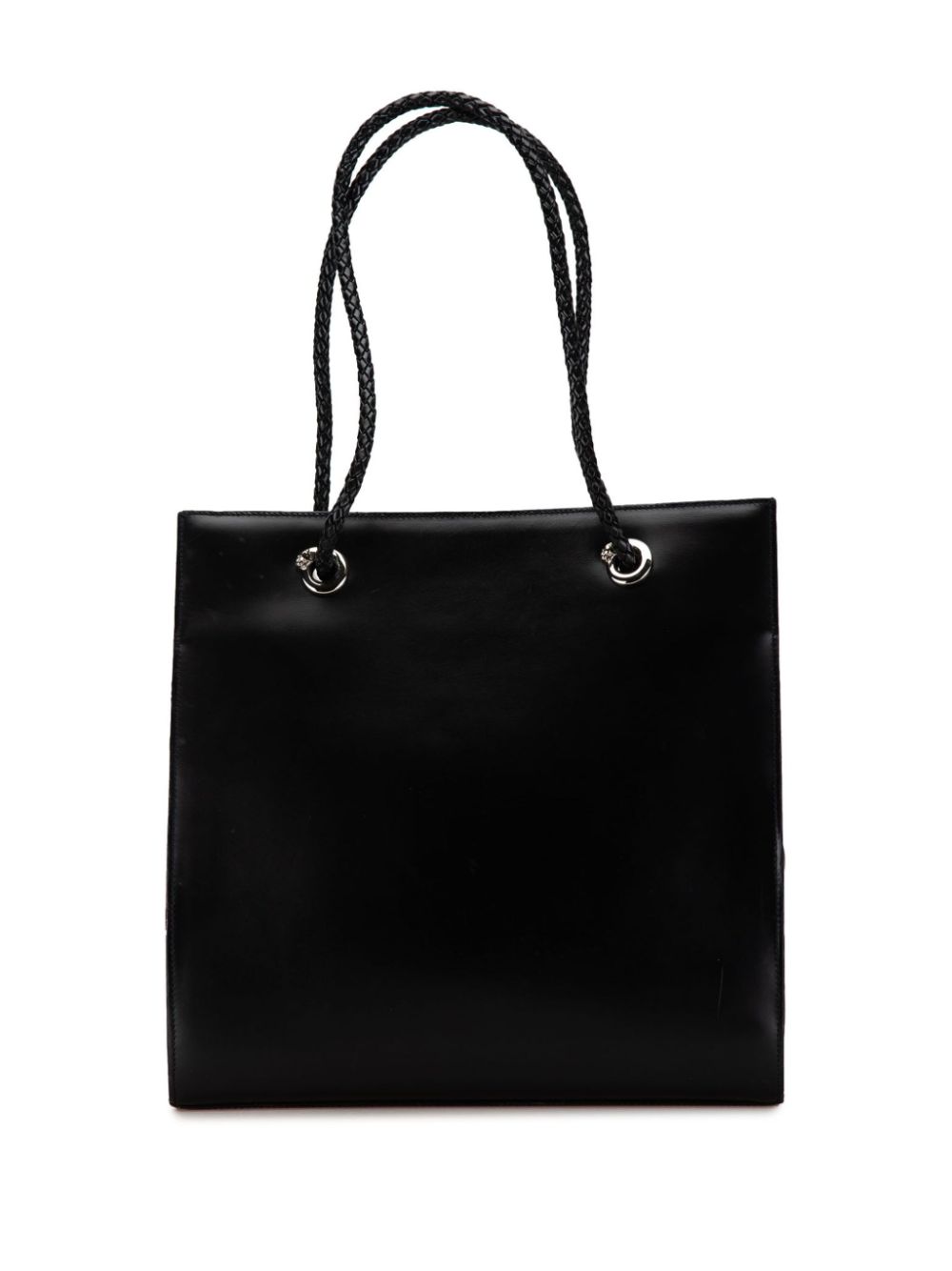 Cartier 2000-2010 Panthere Leather tote bag - Zwart