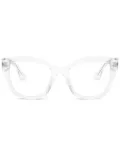 Miu Miu Eyewear cat-eye glasses - White