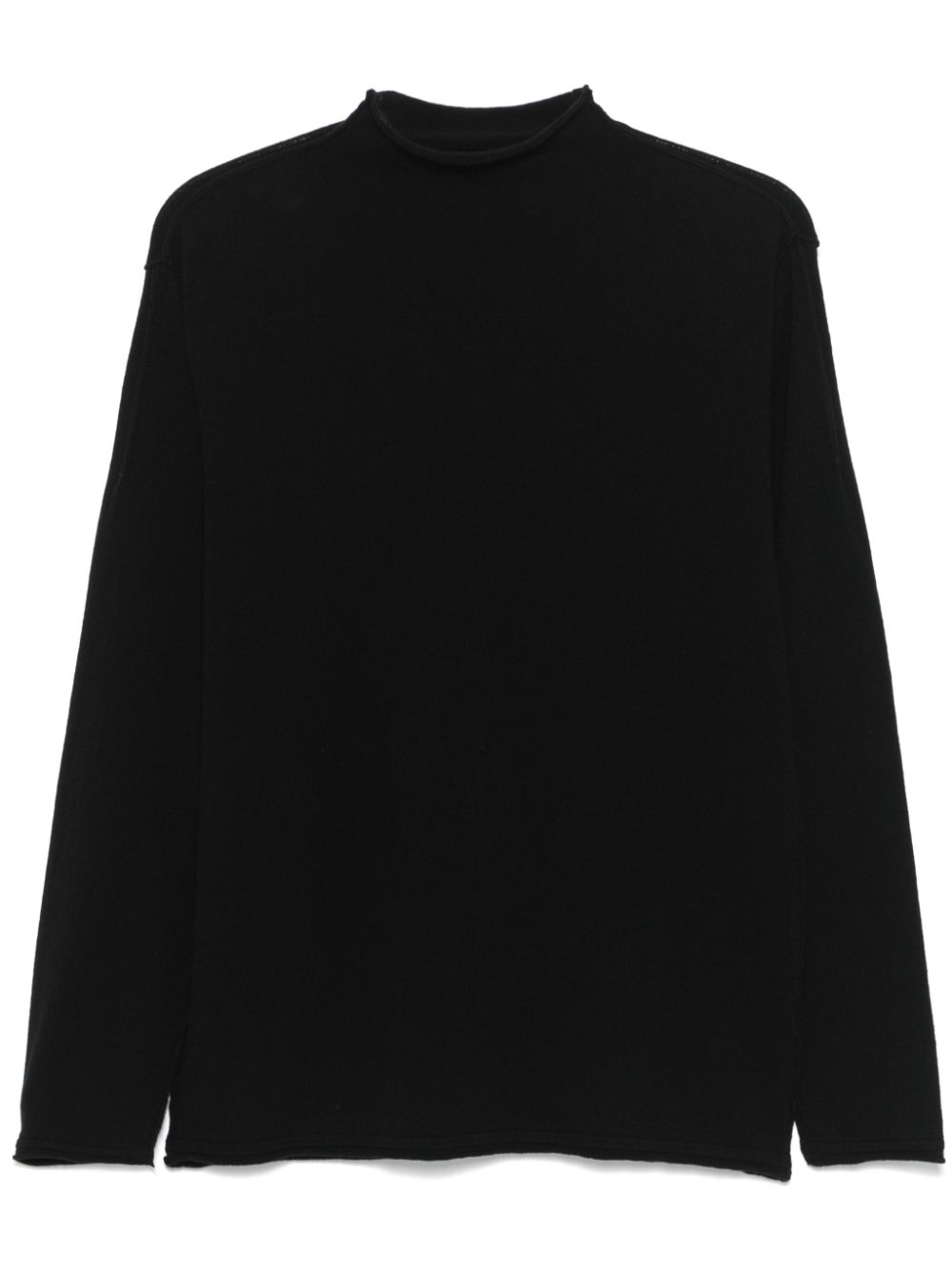 Transit mock-neck sweater - Black