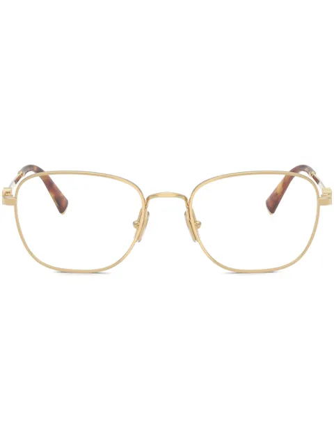 Miu Miu Eyewear lentes con armazón cuadrada