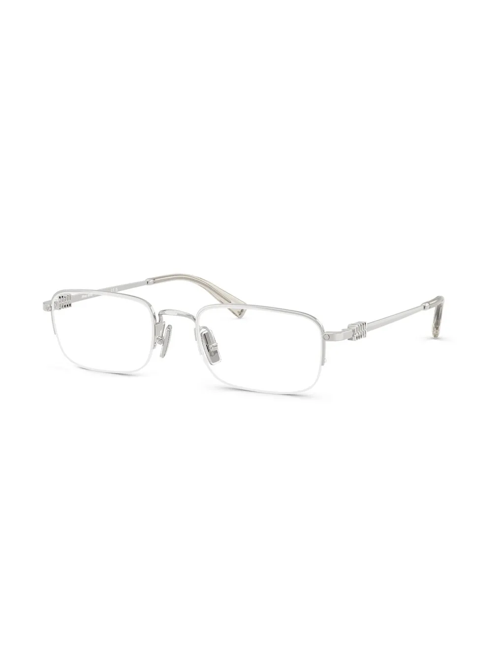 Miu Miu Eyewear MU 52WV bril - Zilver