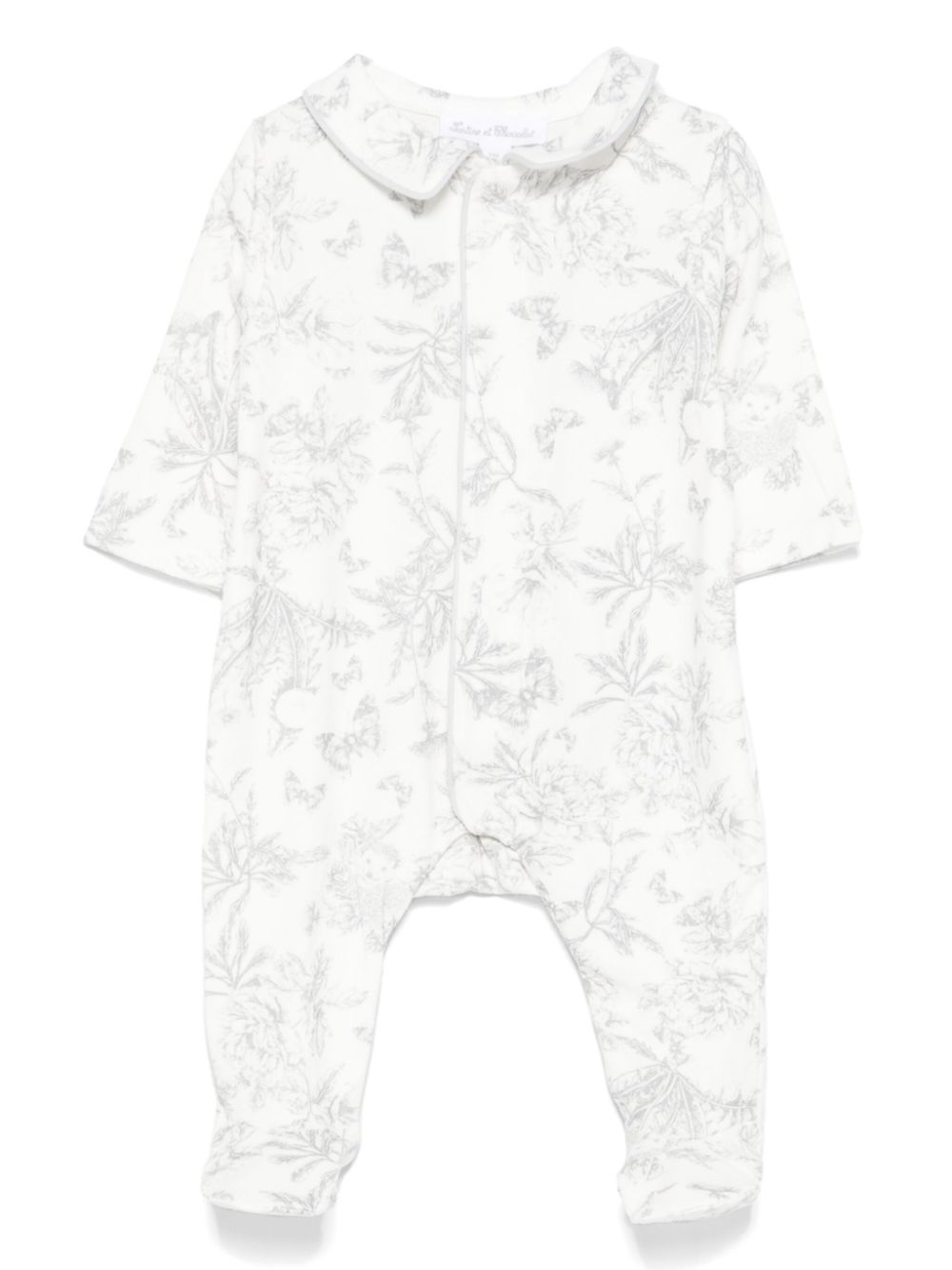 Tartine Et Chocolat Toile de Jouy-print pajamas - White