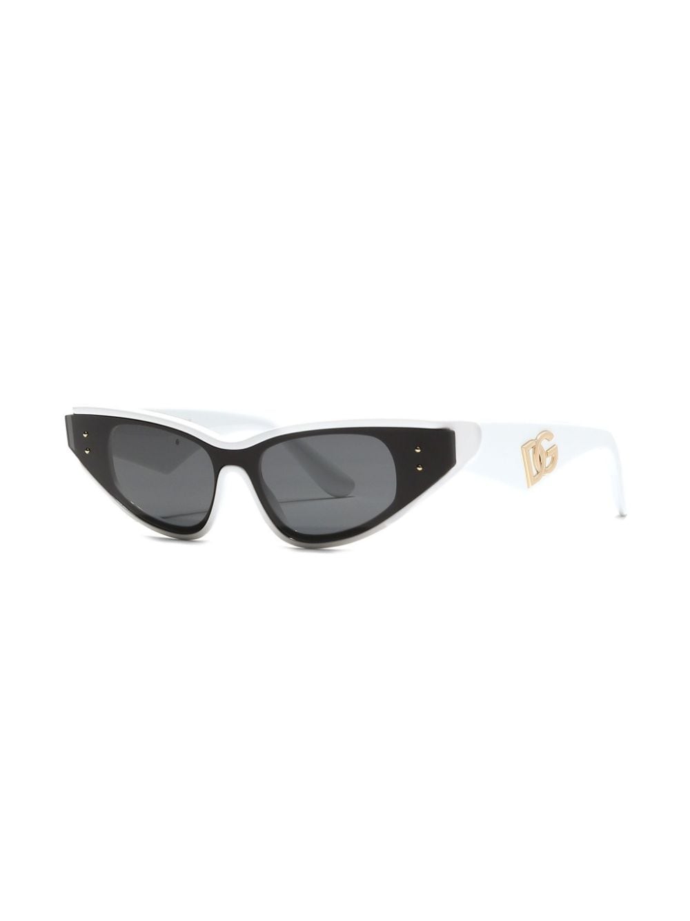 Shop Dolce & Gabbana Dna Sunglasses In White