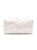 Tartine Et Chocolat Flowery Jardin Hivernal-print basket - Pink