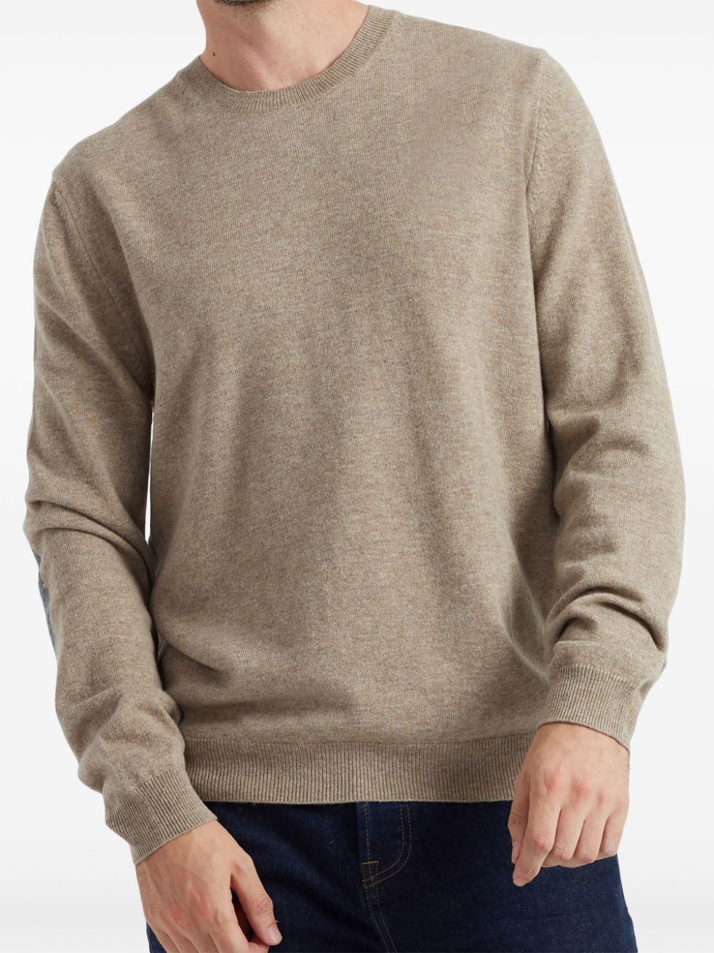 Chinti & Parker elbow patch sweater - Neutrals